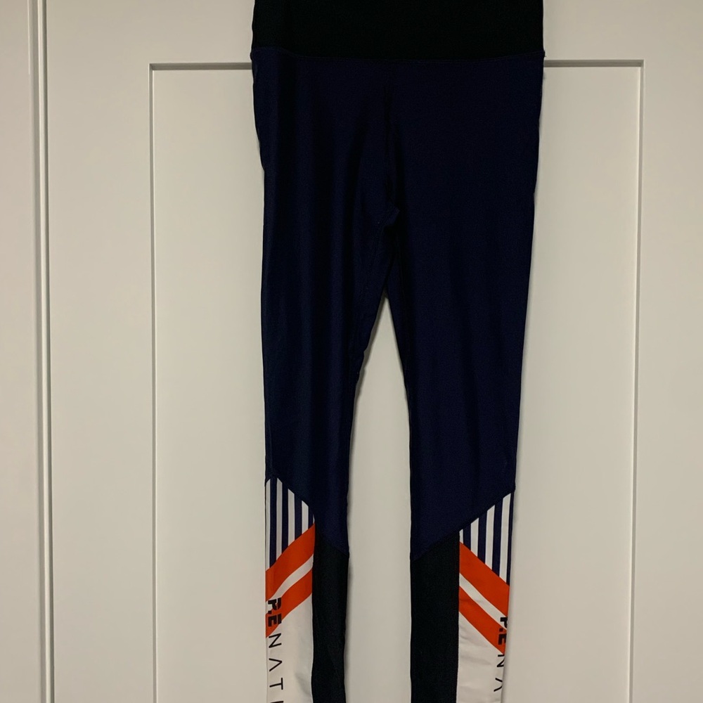 Navy and Orange Leggings